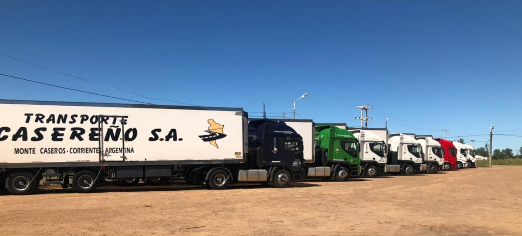 Transporte El Casereño S.A rueda por el país con camiones IVECO